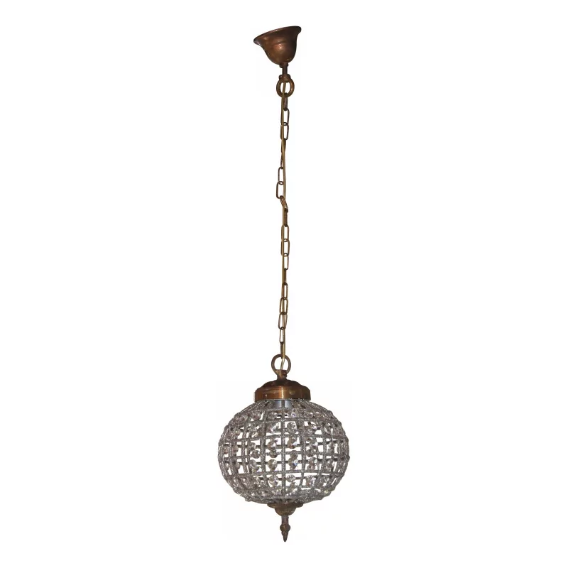 BOULE crystal chandelier with 1 light, small size. - Moinat - Chandeliers, Ceiling lamps