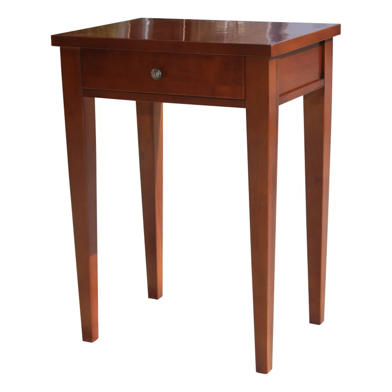 Biedermeier telephone table with 1 drawer. - Moinat - End tables, Bouillotte tables, Bedside tables, Pedestal tables