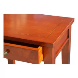 Biedermeier telephone table with 1 drawer.