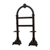 Second Empire wardrobe / cloakroom in speckled mahogany - Moinat - Clothes racks, Closets, Umbrellas stands