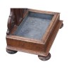 Second Empire wardrobe / cloakroom in speckled mahogany - Moinat - Clothes racks, Closets, Umbrellas stands