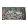 Wandteppich „Landschaft mit Jagdhund“, aus Wolle und Seide, - Moinat - Teppiche