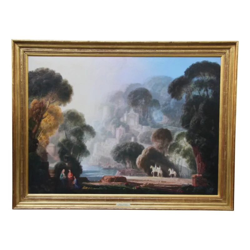 幅油画《马拉尼翁的骑士》， - Moinat - 画 - 景观