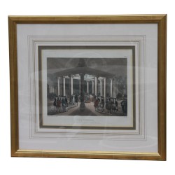 Series of 12 English engravings “Stamp office Somerset house”, …