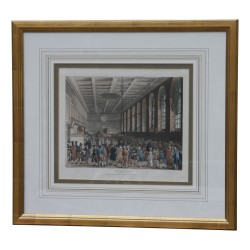 Series of 12 English engravings “Stamp office Somerset house”, …