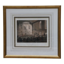 Series of 12 English engravings “Stamp office Somerset house”, …