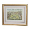 Lot de 4 gravures reproduction couleurs d'anciennes gravures, … - Moinat - Gravures