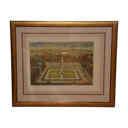 Lot de 4 gravures reproduction couleurs d'anciennes gravures, …