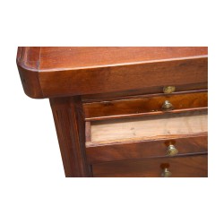 Uhrmacherwerkbank mit Hocker. Frühes 20. Jahrhundert