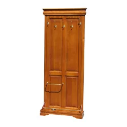 Wardrobe, cloakroom, in cherry without mirror.