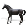 Statue d'un grand cheval en bronze de qualité patiné, grandeur … - Moinat - VE2022/2