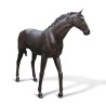 Statue d'un grand cheval en bronze de qualité patiné, grandeur … - Moinat - VE2022/2