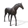Статуя большой лошади из патинированной качественной бронзы, размер … - Moinat - VE2022/2
