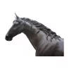 Statue of a large horse in patinated quality bronze, size … - Moinat - VE2022/2