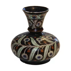 老图恩瓷花瓶 19 世纪