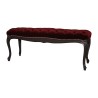 Louis XV style bench covered with Adama & Eva velvet … - Moinat - Stools, Benches, Pouffes