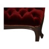 Louis XV style bench covered with Adama & Eva velvet … - Moinat - Stools, Benches, Pouffes