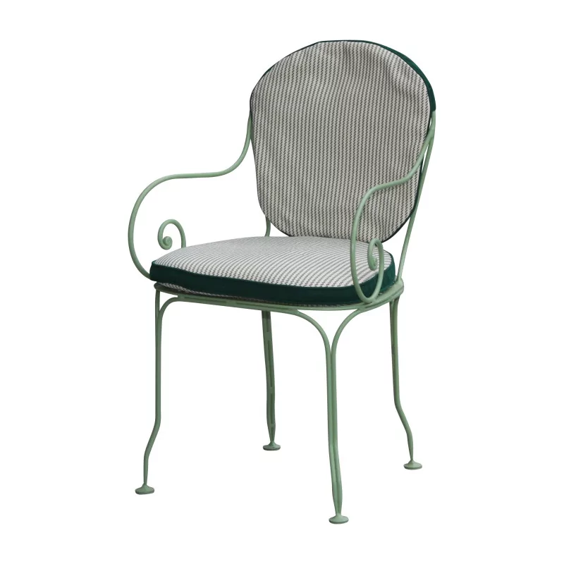 Coussin de jardin pour le dos pour fauteuil Vichy de la - Moinat - Heritage