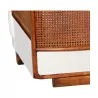 Paar Anonimus Art - Deco Rohrsessel aus Walnussholz, … - Moinat - Armlehnstühle, Sesseln