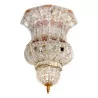 Wall lamp with gold and silver structure decorated with crystals of … - Moinat - Wall lights, Sconces