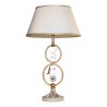 Table lamp with lampshade and base in Botticino marble … - Moinat - Table lamps
