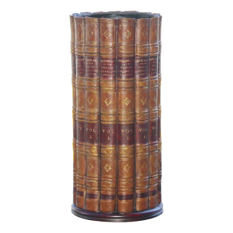 Porte-paprapluie avec la réplique de livres anciens en cuir, - Moinat - Penderies, Gardes-robe, Portes-habits, Portes-parapluies Porte-paprapluie avec la réplique de livres anciens en cuir, - Moinat - Penderies, Gardes-robe, Portes-habits, Portes-parapluies