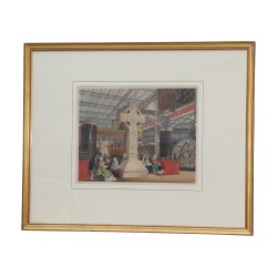 Série de 5 gravures sur le sujet de la Grand Exposition de …
