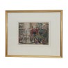 Série de 5 gravures sur le sujet de la Grand Exposition de … - Moinat - Gravures
