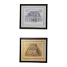 Pair of engravings “Collegium Reginense - Queen's College” and … - Moinat - Prints, Reproductions
