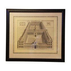Pair of engravings “Collegium Reginense - Queen's College” and …