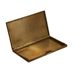 cigarette case in 800 silver. Circa 1950 - 1960
