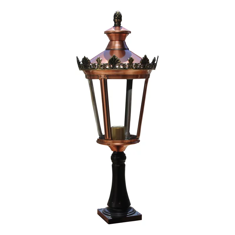个花园护柱（灯笼）铜制卢浮宫模型…… - Moinat - 落地灯