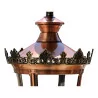 garden bollard (Lantern on foot) Louvre model in copper … - Moinat - Standing lamps