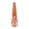Obelisk in rock crystal and veined. At the end of the 19th century, … - Moinat - Decorating accessories