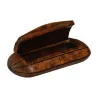 Box in elm wood and ebony fillets, tortoiseshell interior … - Moinat - Boxes, Urns, Vases