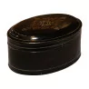 个拿破仑三世锡盒，漆成黑色并装饰在…… - Moinat - 箱, 瓮, 花瓶