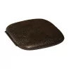 Металлический портсигар с декором из ослиной шкуры. 20 век - Moinat - Коробки