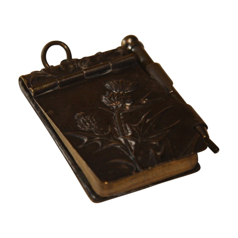 Min - bloc note Liberty en métal argenté avec son porte … - Moinat - Accessoires de décoration Min - bloc note Liberty en métal argenté avec son porte … - Moinat - Accessoires de décoration