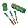 Cylindrical box for Bakelite manicure kit, decorations … - Moinat - Boxes, Urns, Vases