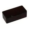 Black lacquered wooden box with red lines. 20th century - Moinat - Boxes, Urns, Vases