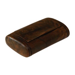 Petite boite en loupe d'orme et intérieur écaille de tortue, …
