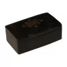 Tortoiseshell pill box with decorated lid … - Moinat - Boxes, Urns, Vases