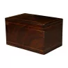 Box in brown painted metal and golden nets. 20th century - Moinat - Boxes, Urns, Vases