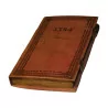 Ancien calendrier ou almanach daté de 1784 en cuir gaufré et … - Moinat - Accessoires de décoration