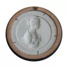 Meissen porcelain medallion with black wooden frame, … - Moinat - Chinaware, Porcelain