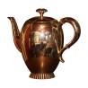 800 серебряный кофейник (355 г) и маленькие кольца из слоновой кости на … - Moinat - Столовое серебро