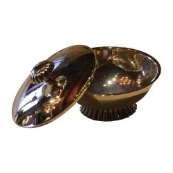 Sucrier avec couvercle en argent 800 (111 gr) 20ème siècle