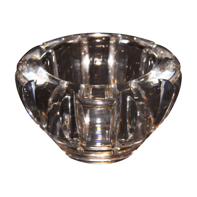 Orrefors crystal dish. 20th century - Moinat - Boxes, Urns, Vases Orrefors crystal dish. 20th century - Moinat - Boxes, Urns, Vases