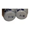Paar lackierte Keramikpauken, handgefertigt … - Moinat - Schachtel, Urnen, Vasen