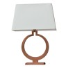 ECLIPSE lamp in solid iron entirely shaped by hand with … - Moinat - Table lamps